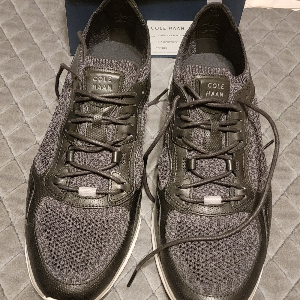Cole Hane black optic shoes, size 12